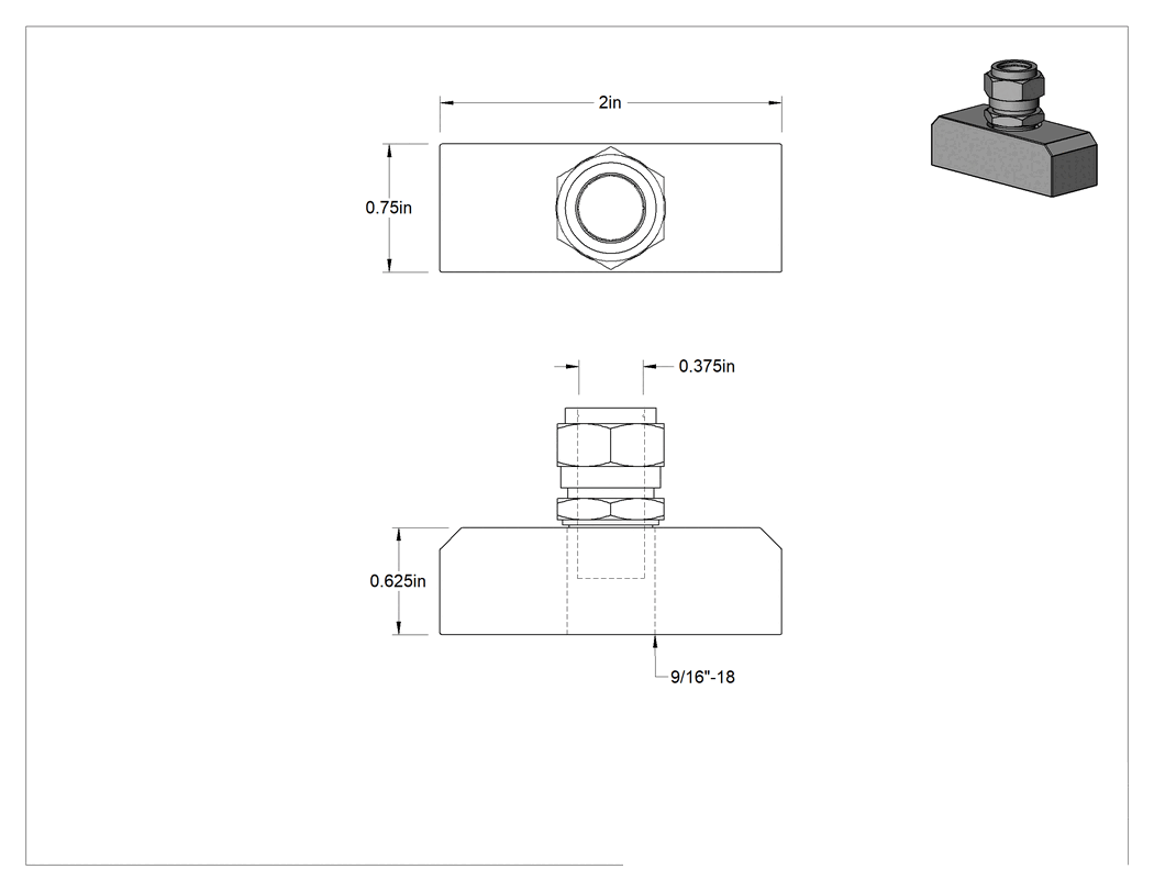 Teknik Çizim - Piston Komparatör Derinlik Tabanı Ek Parçaları