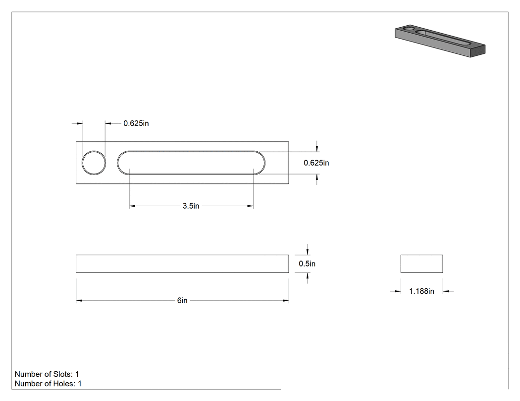 Teknik Çizim - Kaynak için Sabitleme Masası için 6" Uzunlukta Düz Kenar Durdurucu