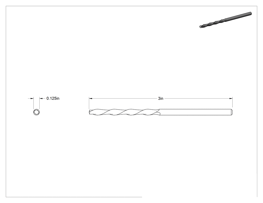 Teknik Çizim - Ahşap için Spiral Testere Uçları