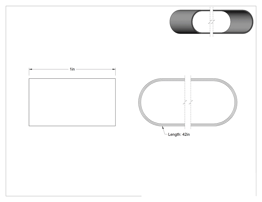 Teknik Çizim - Hızlı Kesim Zımpara Bandı, 36 Kum, 1" Genişlik x 42" Uzunluk