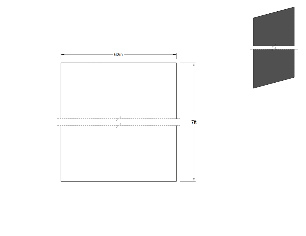 Teknik Çizim - Yalıtımlı Pencere Filmi, 62" Genişlik x 7 Fit Uzunluk