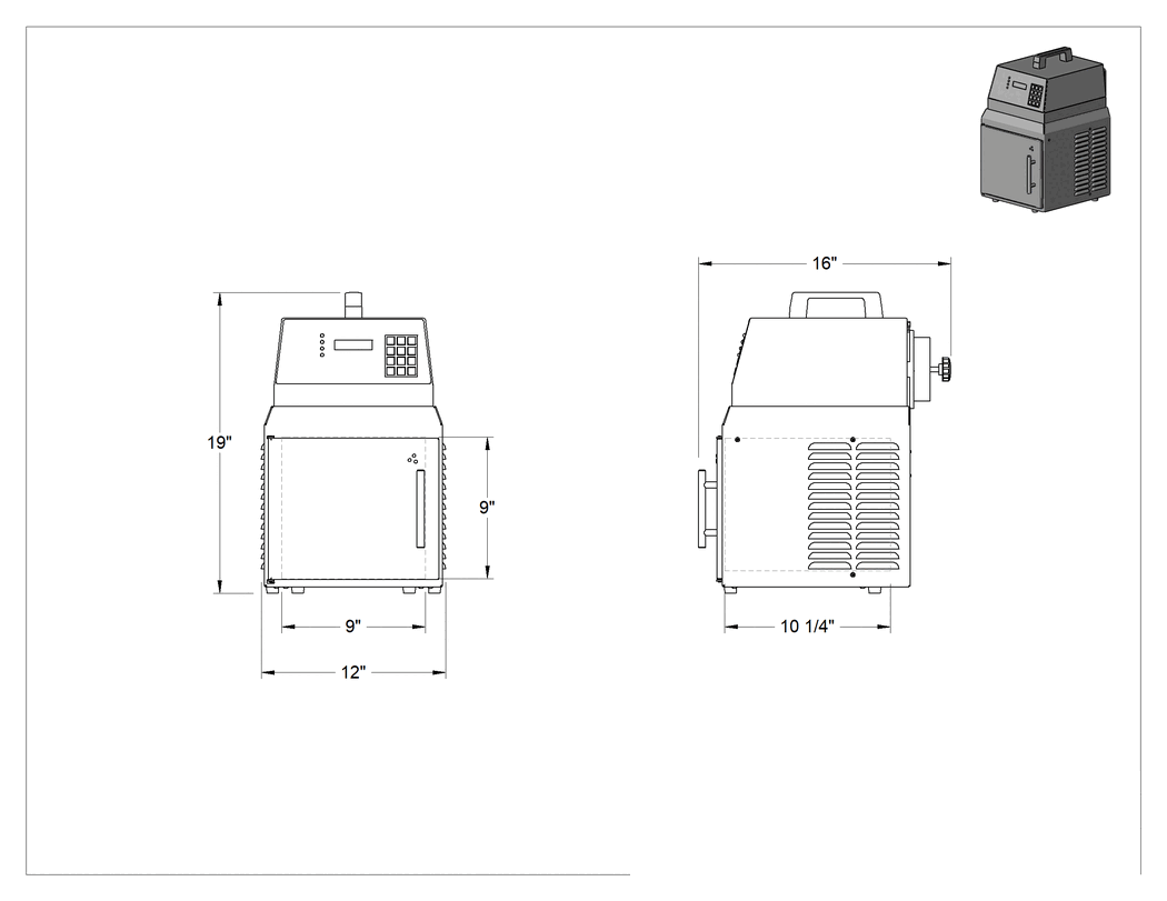 Teknik Çizim - Ultraviyole Kürleme Odaları, Raflı, 320-390 NM Dalga Boyu