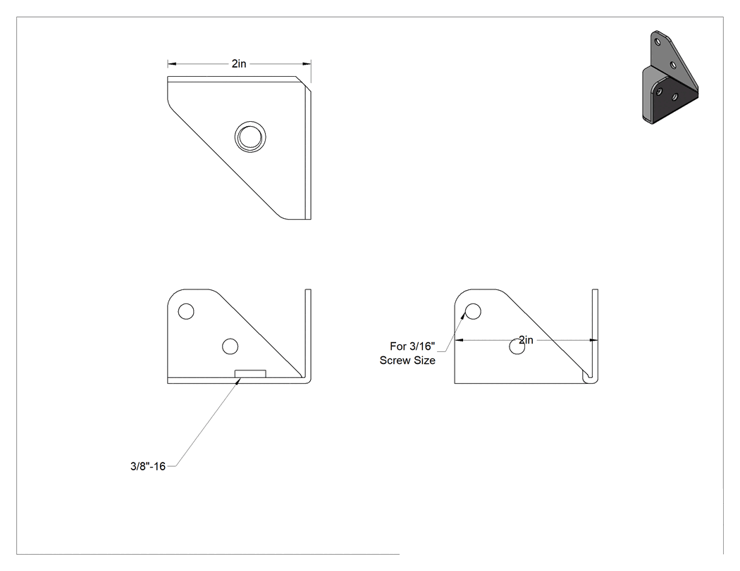 Teknik Çizim - Montaj Soketleri Üzerine Vidalı, 3/8"-16 Dişli Saplı Tekerlekler için