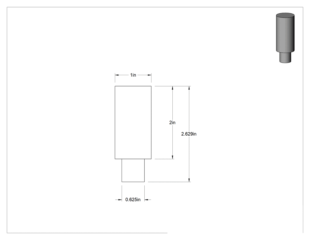 Teknik Çizim - 1" Baş Çapı Kaynak Fikstür Masası için Düz Dayanak