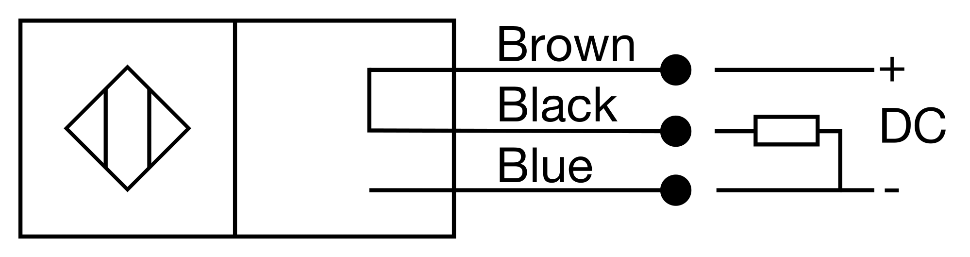 Normally Closed PNP Wiring Diagram