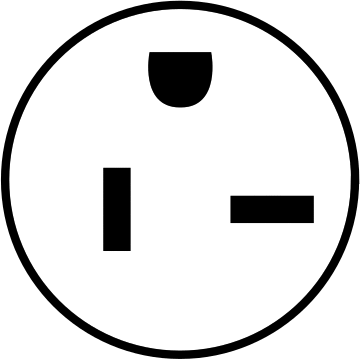 NEMA 6-20 Plug