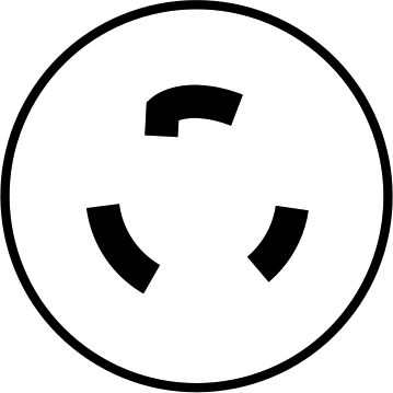NEMA L6-20 Plug