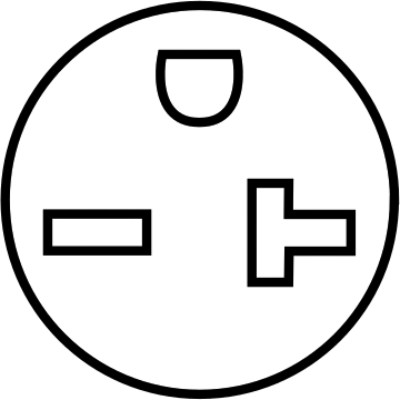 NEMA 6-20 Socket