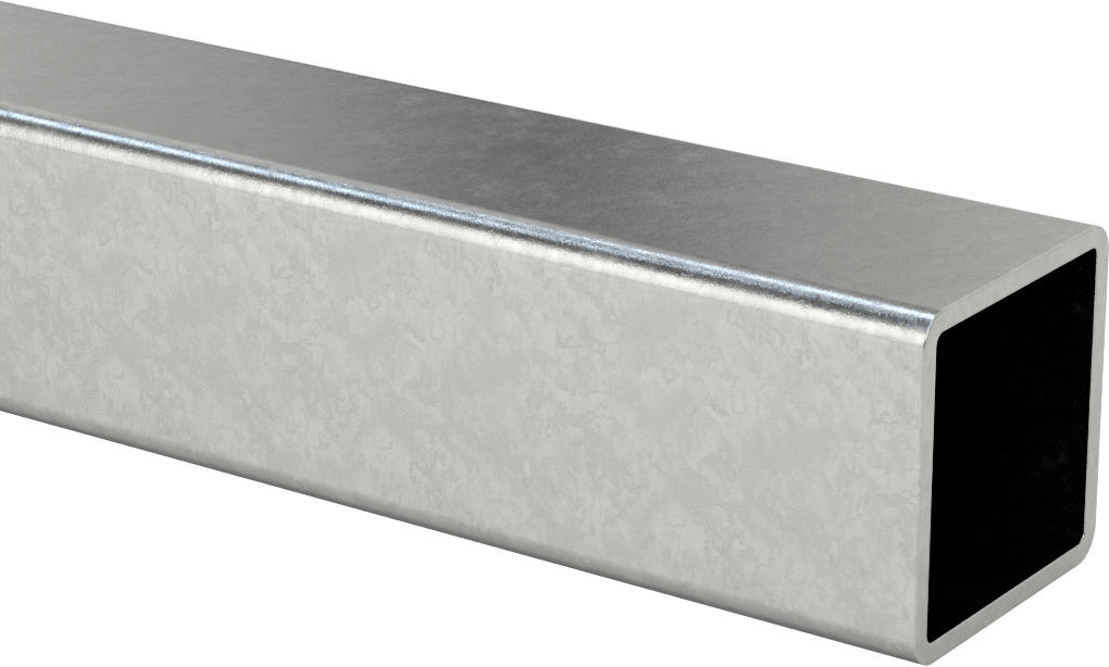 Kaynaklı Ray, Galvanizli Çelik, 1-3/4" Kare