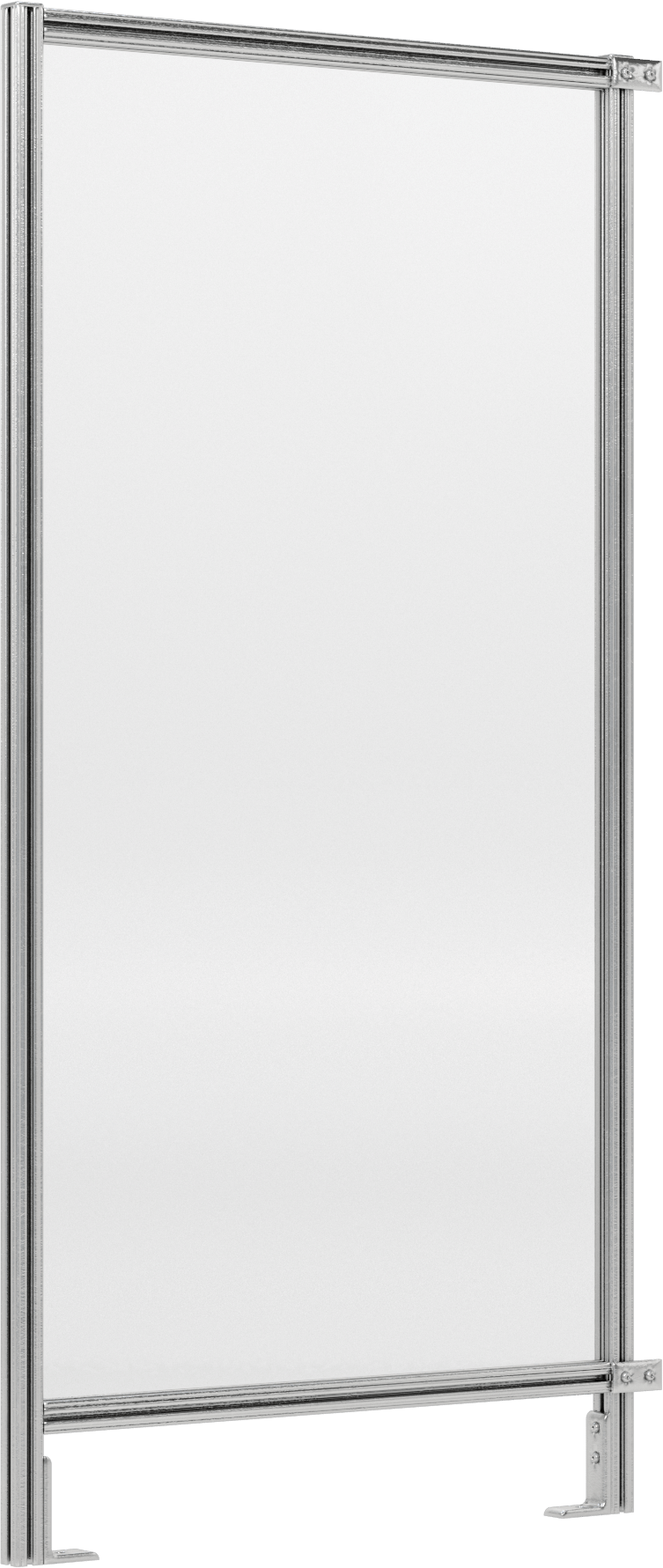 Toplam Yükseklik 6 Fit x Genişlik 3'0", T-Yivli Çerçeveleme Makinesi Koruyucusu için Katı Panel — Panel, Katı, Plastic, Polycarbonate