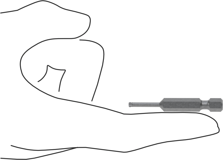 Bilyalı Uçlu, T10 Torx Uç, 1/4" Altıgen Şaft