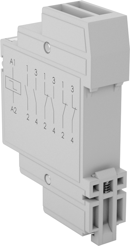 Sıralı Kilitleme Rölesi, 3 sinyalli, DPST-NO, 12 V DC Giriş