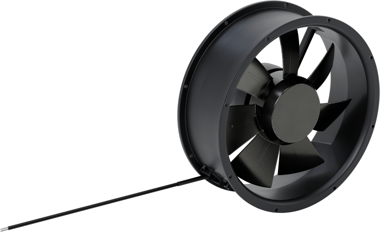 Yüksek Basınçlı Yıkama Ekipmanı, - Soğutma Fanı, 115V AC, 254 mm Çap x 89 mm Toplam Derinlik
