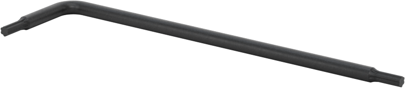 Siyah Oksit Alaşımlı Çelik Torx Plus L Anahtarı, IP6 Tahrik Boyutu, 2-3/4" Toplam Uzunluk