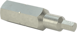 2.5 mm Altıgen Uç