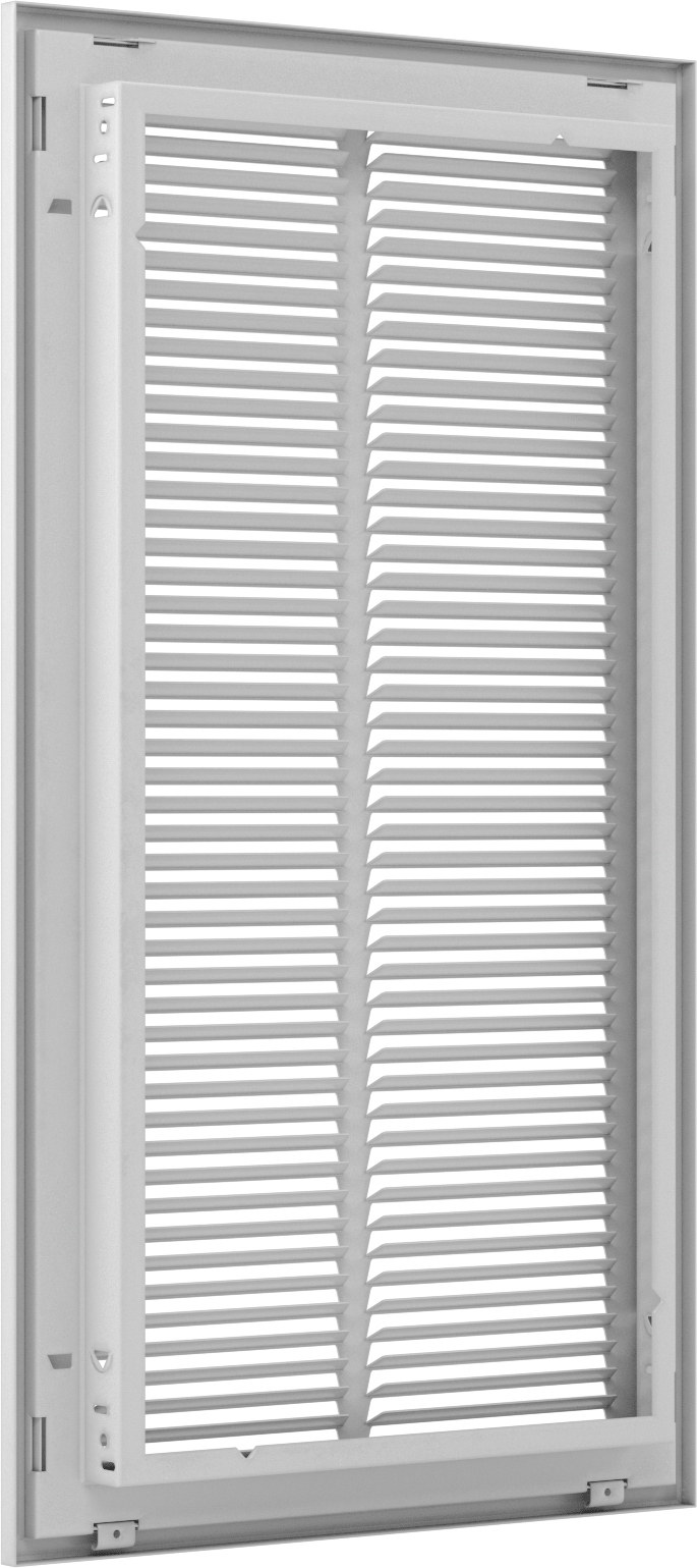 Filtre Hazır Dönüş Izgarası, 24" x 12" Kanal için
