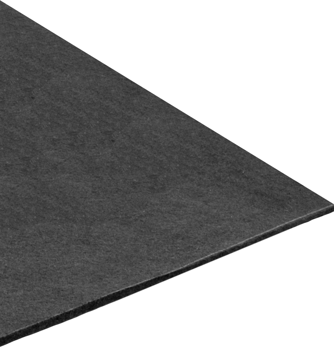 Fırınlar için Grafit Yalıtım Levhası, 1/4" Kalınlık x 24" Genişlik x 2 Fit Uzunluk