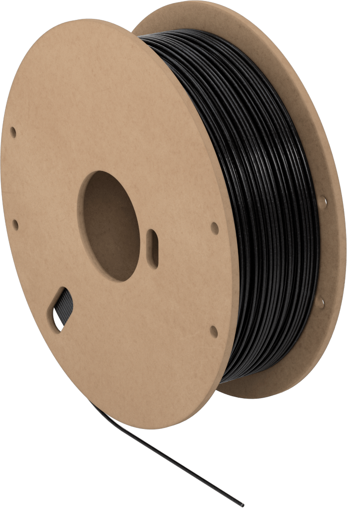 3D Yazıcı Filamenti, Pla, Opak Siyah, 1.75 mm Çap, 1000 G