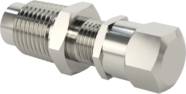 Hava Doldurma Vanası, Paslanmaz Çelik, NPT x 7/16" Uzunluğunda Schrader, 4000 PSI