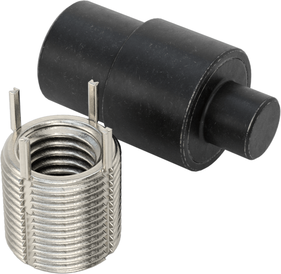 18-8 Paslanmaz Çelik Anahtar Kilitli Ek Parçalar, Montaj Aletli, Kalın Duvar, M14 x 2 mm Diş Boyutu