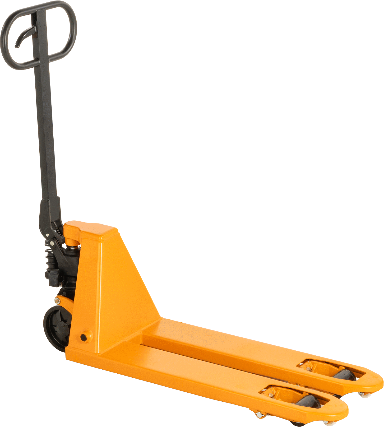 Çelik Palet Arabaları, Naylon Tekerlekler, 21"-27" Genişlikte Palet için, 36" Uzunluk x 6" Genişlik Çatal