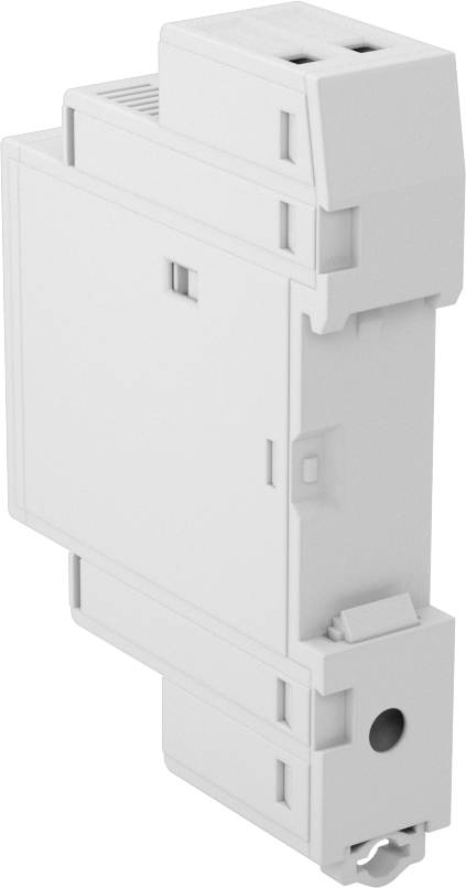 DIN Rayı Montajlı Dokunmaya Dayanıklı Vidalı Klemensli Röle, DPST-NO, 6 Terminal, 24 V AC/DC Giriş