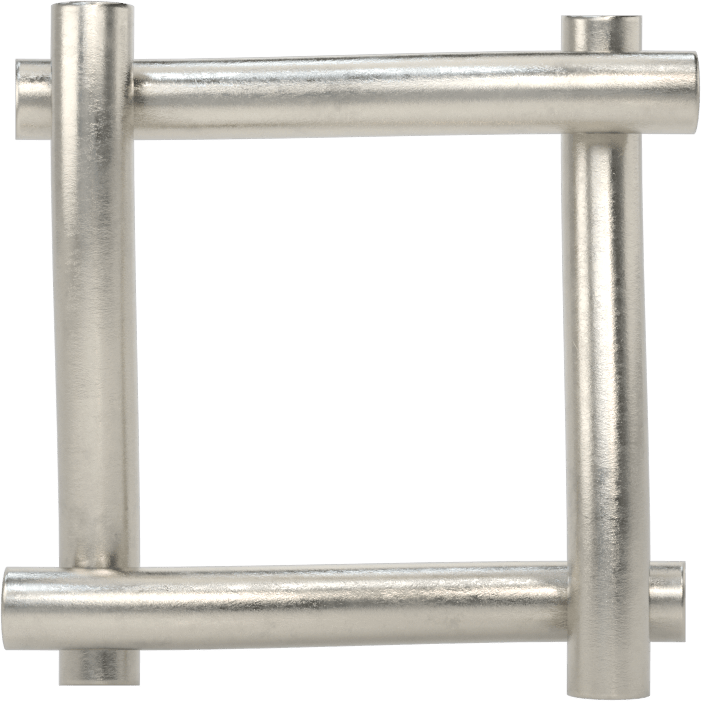 304 Paslanmaz Çelik Filtre Ağı, 1.3 x 1.3 Göz Boyutu, 0.63" Açıklık Boyutu