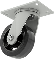 6-1/4" x 4-1/2" Plakalı Mauler Tekerlek