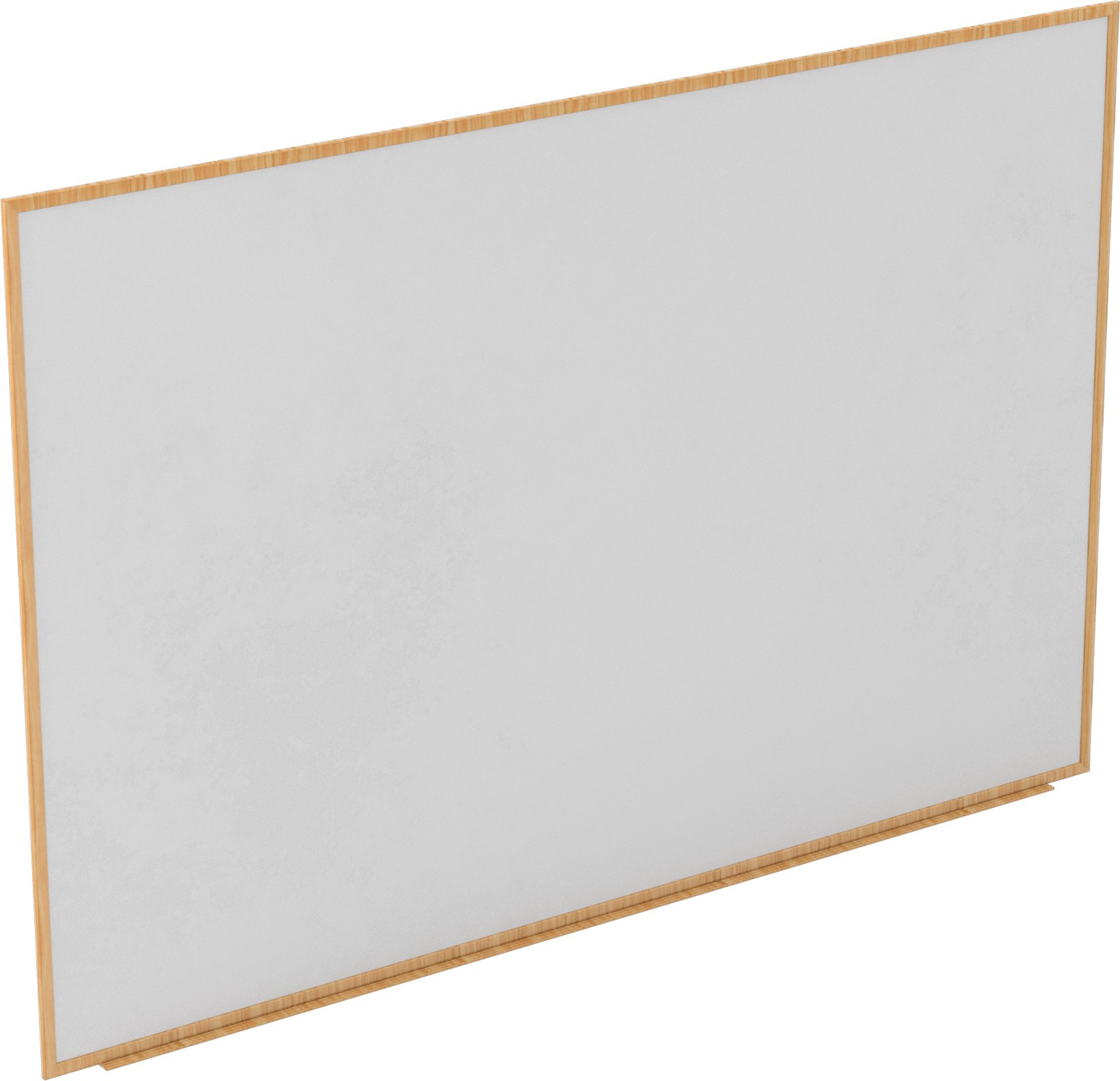 Beyaz tahta, Meşe Çerçeveli Boyalı Çelik, 72" Genişlik, 48" Yükseklik — 72", 48", Beyaz