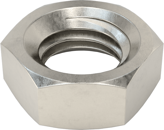 18-8 Paslanmaz Çelik JIS Altıköşe Somun, M12 x 1.75 mm Dişli Boyutu