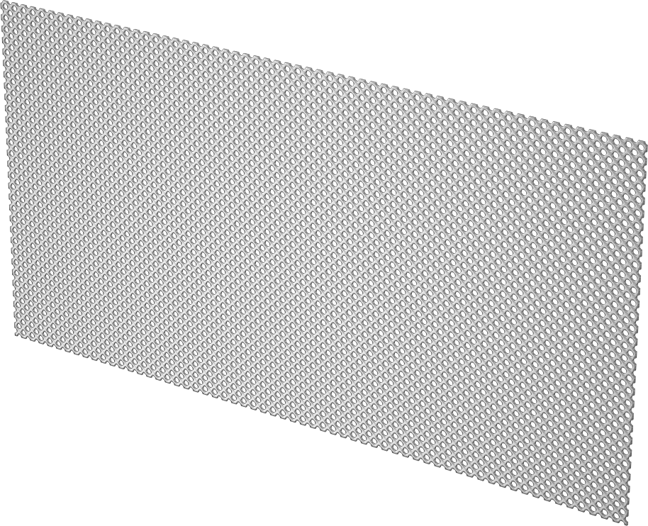 T-Yivli Çerçeve, Gümüş Delikli Panel