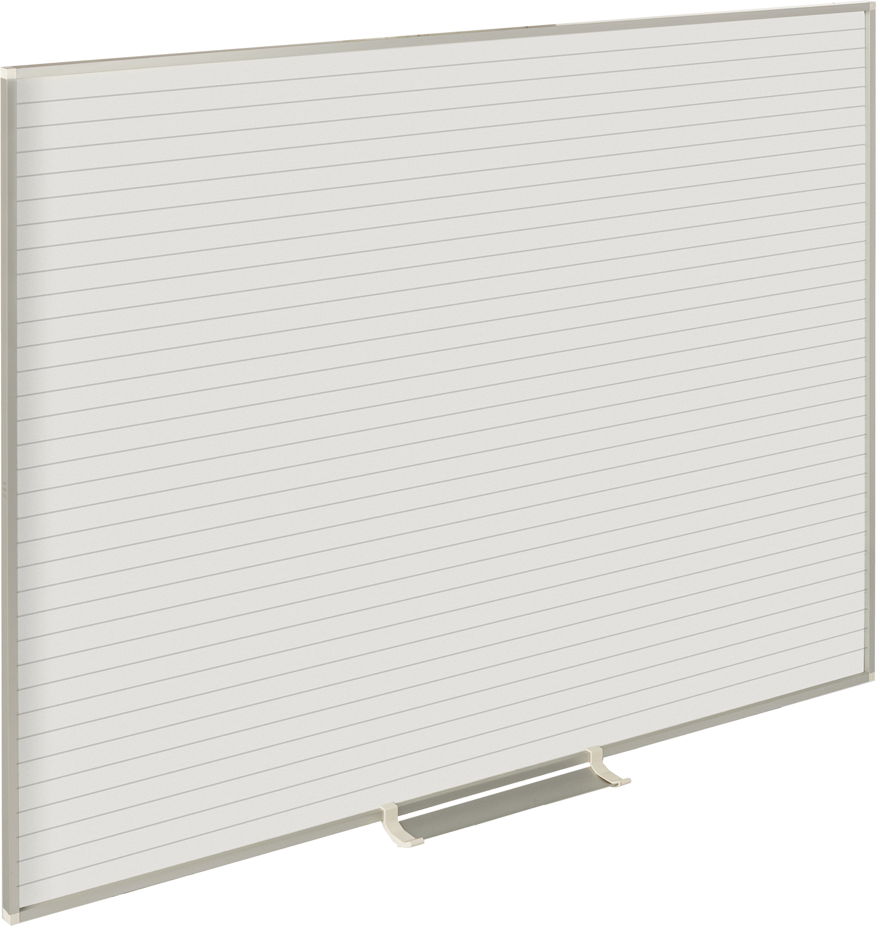 Planlama Beyaz Tahtası, Alüminyum Çerçeveli Boyalı Çelik, Astarlı, 48" Genişlik x 36" Yükseklik