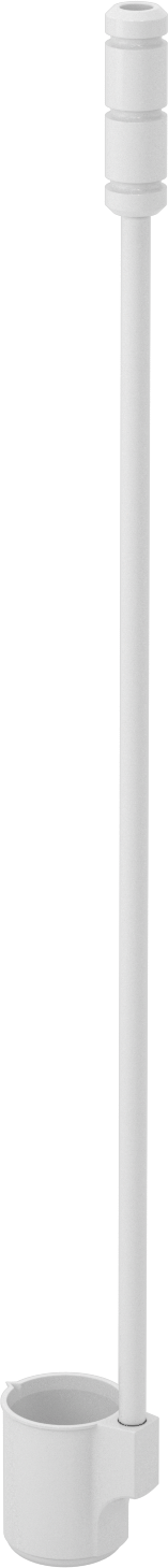 Aşındırıcı Kimyasallar için Plastik Kepçe, 3-3/8 FL. oz. Kapasite