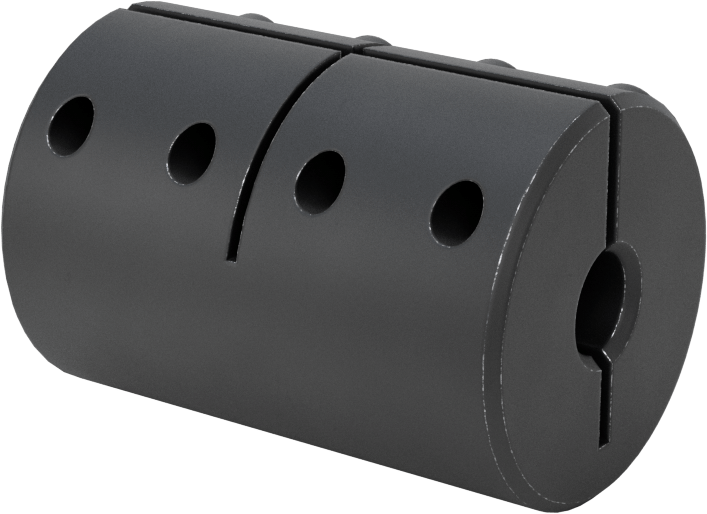 İşlenebilir Delikli Sıkıştırma Mili Kaplini, Çelik, 10 mm x 10.000 mm-6.000 mm Kamalı Mil Çapı için