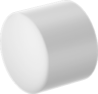 Su için Standart Cidarlı PVC Boru Bağlantı Parçası, Kapak