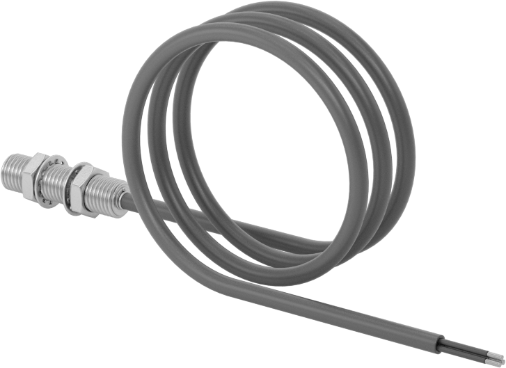 DC Metal Nesne Yakınlık Anahtarı, Pirinç, Kablo Uçlu Gömme, 8 mm Çap, NPN, 1 Kapalı