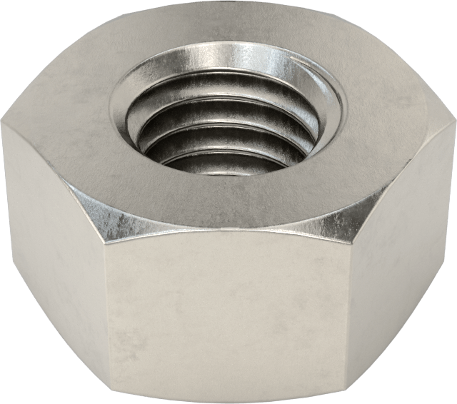 Çelik Yapısal Ağır Profilli Altıköşe Somun, Aşırı Mukavemetli, 1/2"-13 Diş Boyutu