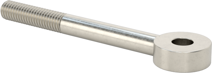 Paslanma ve Aşınmaya Dayanıklı Kısmen Gijon Ucu Cıvatası, 303 Paslanmaz Çelik, 10-32 Boyut 3/4" Uzunlukta Diş, 3/16" İç Çap, 2" Uzunlukta Merkez