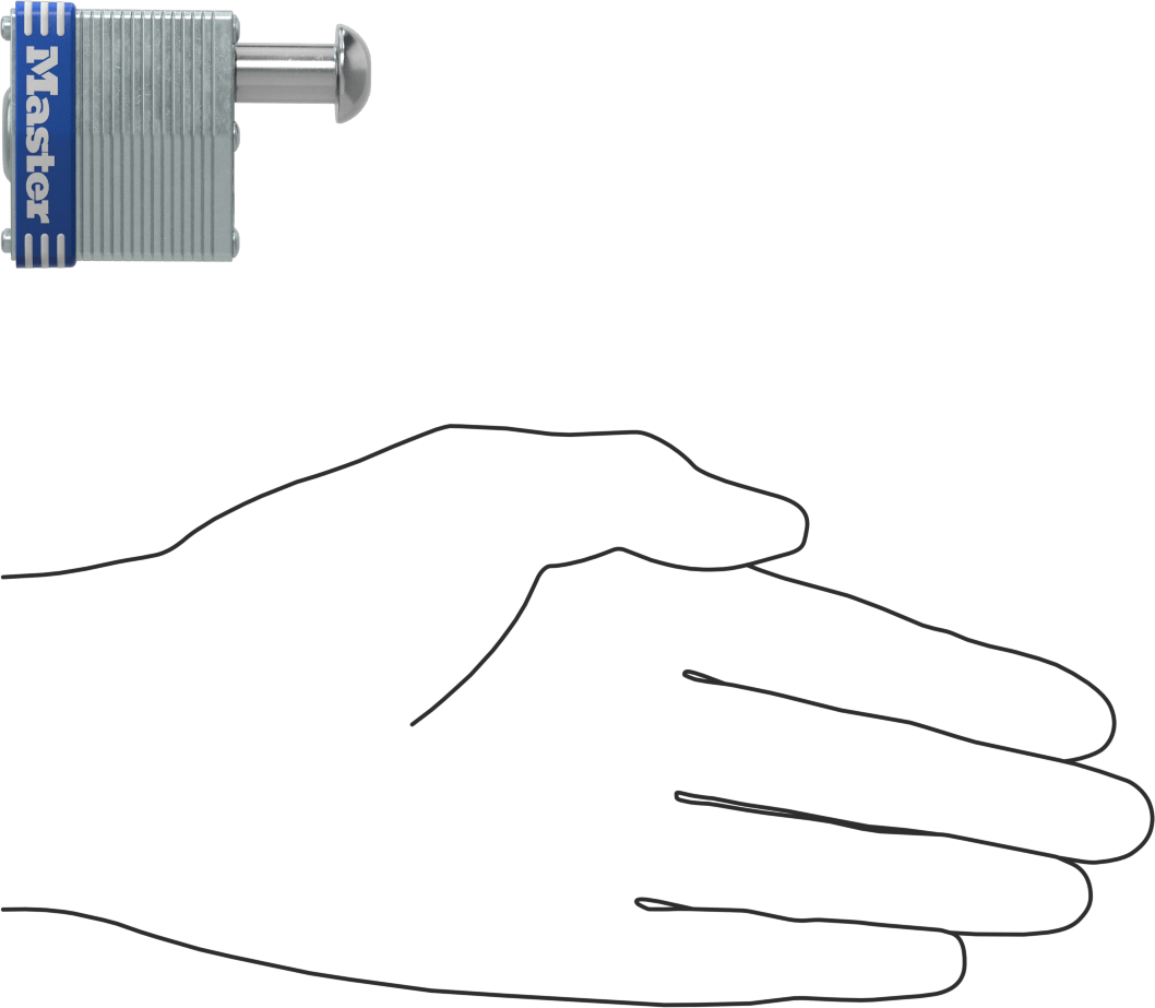 Direk Tipi Şakel Asma Kilidi, Aynı Anahtarlı, Master Lock 443