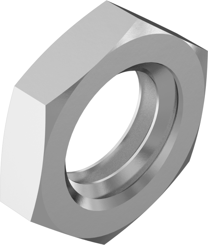 M8 Dişli 304 Paslanmaz Çelik Kilit Somunu, Orta ve Kalın Cidarlı Metal Çelik Kanallar için — 304 Stainless Steel, Stainless Steel, Kilit…