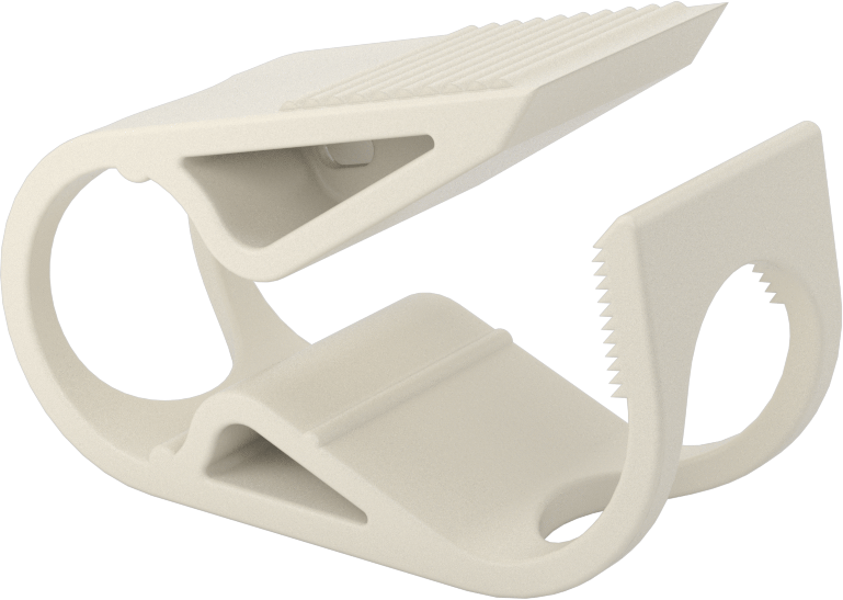 Temassız Akış Ayar Valfi, Tırnaklı Tutamak, Polyester Plastik, 3/32" ila 3/4" Boru Dış Çapı için
