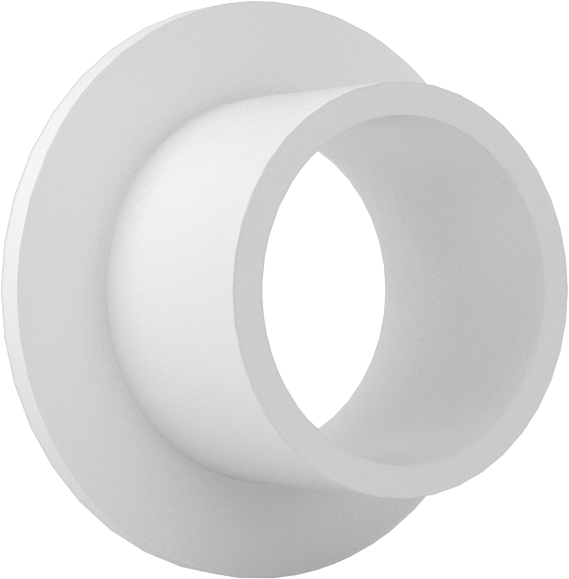 Gıda ve İçecek Sektörü için Kuru Çalışan Burçlu Yatak, Flanşlı, Rulon 641, 5/16" Mil Çapı için, 1/4" Uzunluk