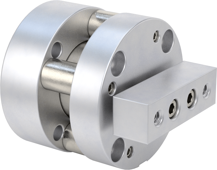 Dönmeyen Kompakt Bağlantı Çubuğu Hava Silindiri, 3/4" Delik Boyutu, 1-1/2" Dış Çap, 1/4" Strok