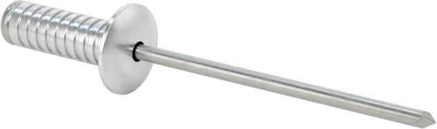 Ahşap için Pop Perçinler, 0.133" Çap, 0.482" Minimum Delik Derinliği için — 0.133", 0.381", Perde