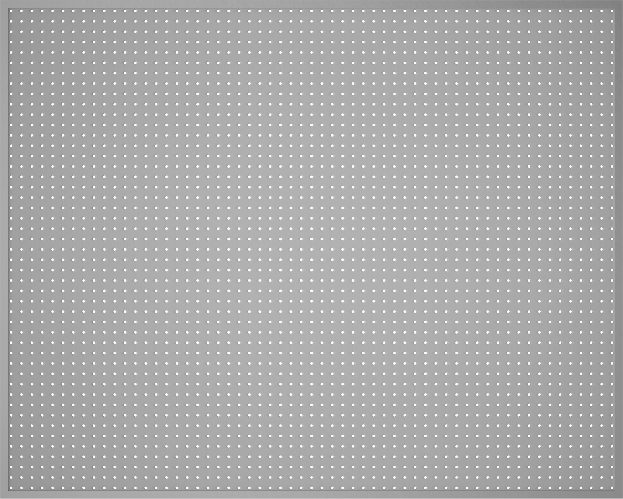 Delikli Pano, Alüminyum Çerçeveli, 60" Genişlik x 48" Yükseklik — 60", Hardboard, Wood, 48"