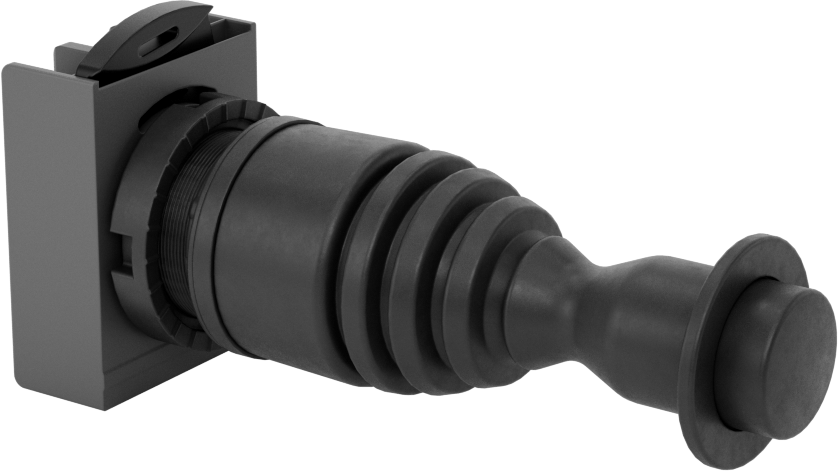 Joystick Anahtarı, Kilitlenebilir Aktüatör, 2 Konum, Kalıcı Konumlu