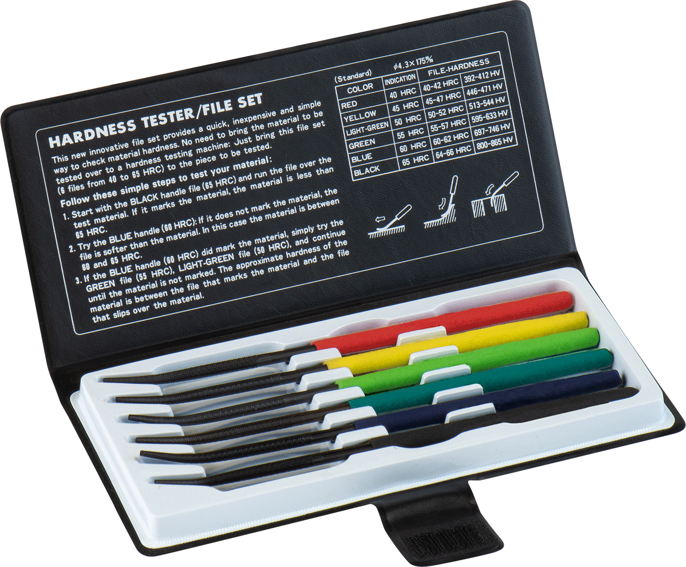 Rockwell Sertlik Test Törpü Seti — Çelik, Rockwell C40 File
Rockwell C45 File
Rockwell C50 File
Rockwell C55 File
Rockwell C60 File
Rockw…