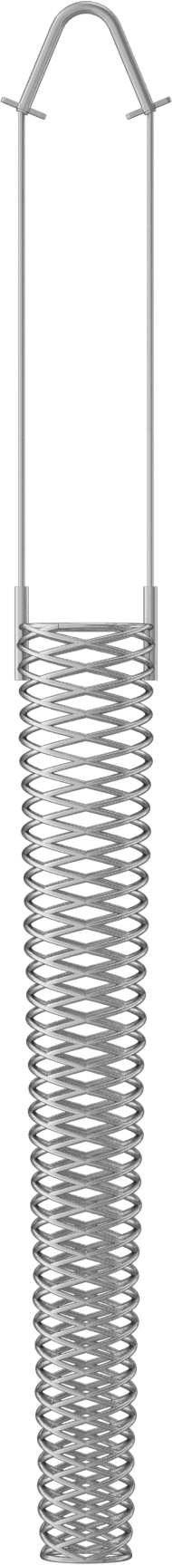 Kablo Destek Tutacağı, Bir adet Döngülü, TiN Kaplamalı, 1.25" ila 1.49" Dış Çap, 25" Toplam Uzunluk — Tek Döngülü, Bronz, 25"