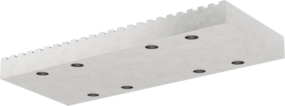 4.72" Uzunluk x 1.97" Genişlik XL Boyutlu Triger Kayışı için Uç Plakası