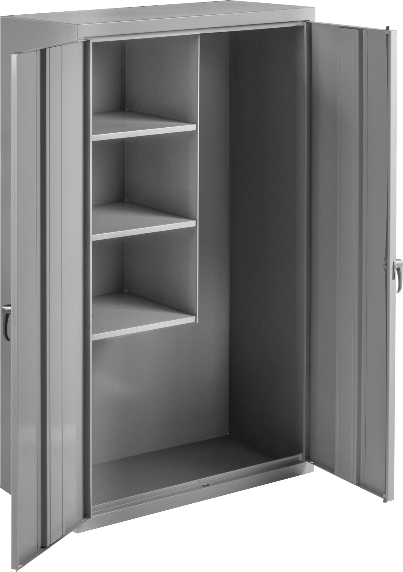 Bölmeli Raf Dolabı, 36" Genişlik x 66" Yükseklik x 18" Derinlik